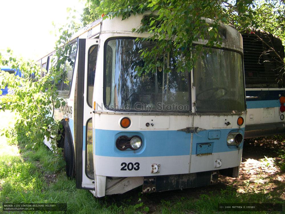 Digital Image: Nashua Transit System #203